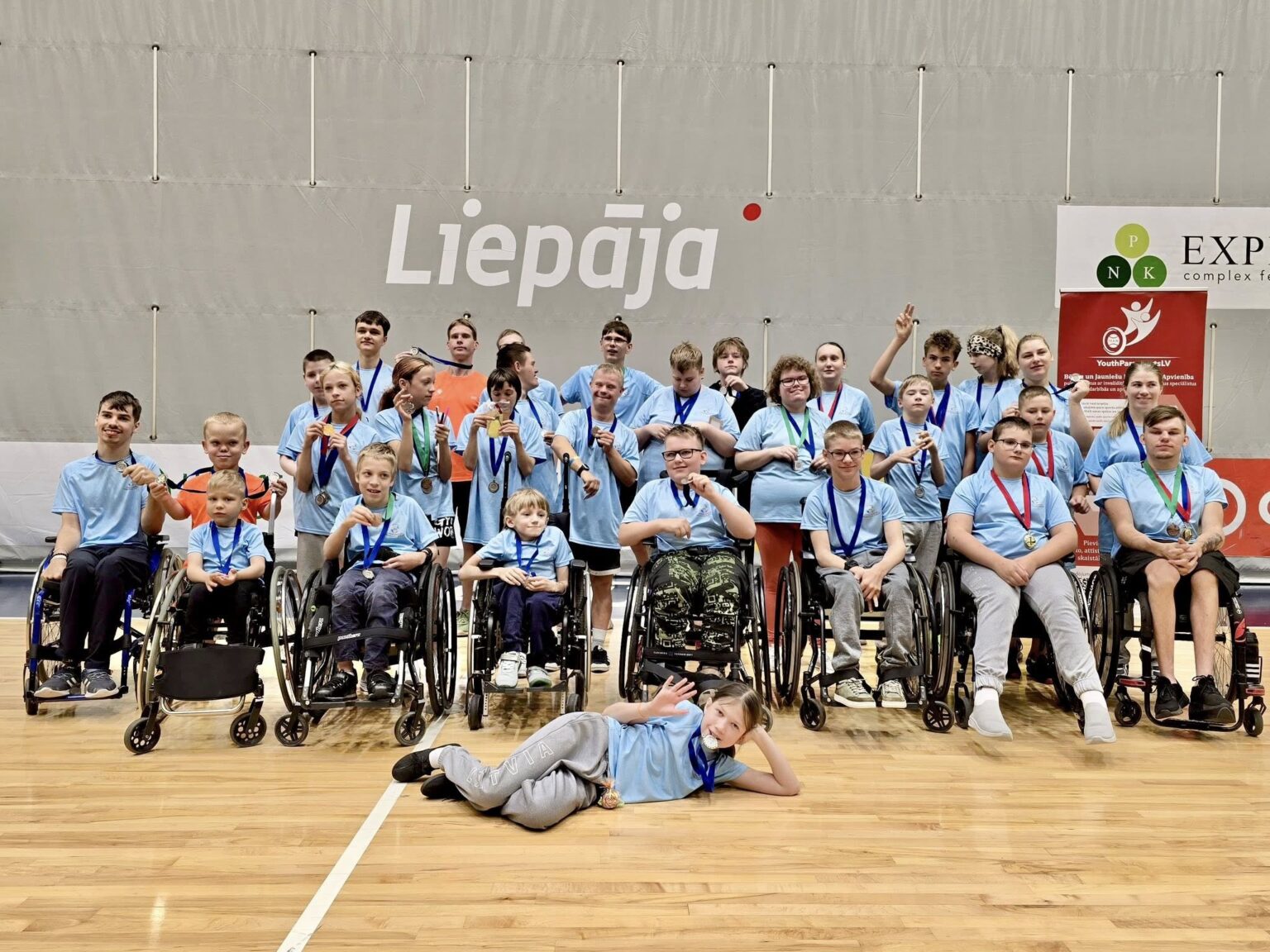 Liepāja Successfully Hosts Inaugural Multisport Championship for Young Athletes with Disabilities